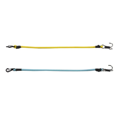1/18 1/24 Scale Crawler Kinetic Winch Strap Tie Down Straps Rescue Trailer Hook for TRX4M Bronco SCX24 Power Wagon FCX24 K5 Enduro24 (Yellow&Light Blue) - color: Yellow&Light Blue