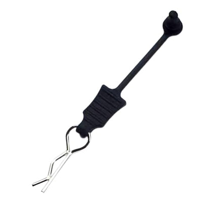 4X RC Shell Pin with Pull Tabs RC Body Clips Pins Body Clip R Type Pin for RC Hobby Car Vehicles Model Crawler Trucks