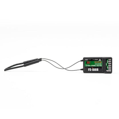 Flysky FS-i6X 10CH 2.4GHz RC Transmitter Controller with iA6B 6CH Receiver for Fixed-Wing, Glider, Helicopter, and RC Boat
