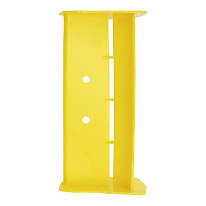 RC Force Rear Spoiler High-Down Force Body Wing Tail Compatible with HPI HSP Redcat 1/10 RC Off Road Short Truck Buggy Car Truck (Yellow) - color: Yellow