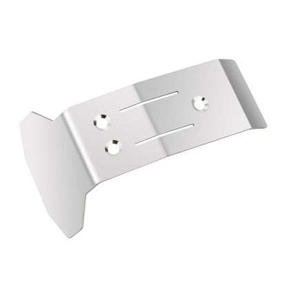 Stainless Steel Skid Plate Guard Chassis Guard Compatible with 1/16 Mini-Maxx