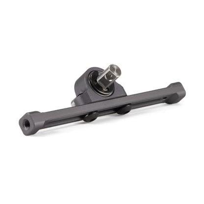 Aluminum Adjustable Carrier Bearing 70mm Width for 1/10 RC Rock Crawler 1.9 2.2 Shafty Comp Rigs Build (Gray) - color: Gray