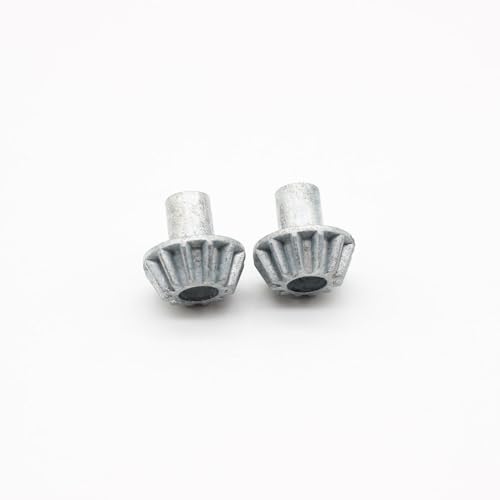 2PCS 12T Metal Bevel Gear Replacement RC Parts for WLtoys 124008 124010 1/12 4WD RC Car - color: Bevel Gear