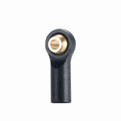 10PCS M2 Plastic Tie Rod End Ball Joint Link Ball Head Holder for 1/10 Axial SCX10 90046 90047 TRX4 RC Crawler Car (#A) - color: #a