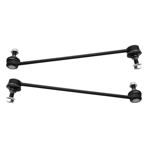 TRQ Front Driver and Passenger Side Sway Bar Link Set 2 Piece for 2018-2022 Honda Odyssey - style: PSA29436