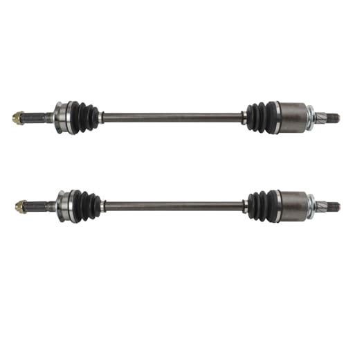 TRQ Rear Driver & Passenger Side CV Axle Assembly Set for 2008-2018 Subaru Forester 2011-2014 Impreza WRX 2010-2014 Legacy 2010-2014 Outback - style: CSA36023