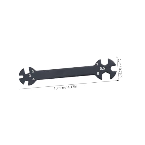 Rc Wrench Tool for Turnbuckles Durable Rod Tool for Rc Cars Multi-turnbuckle Wrench Black Finish