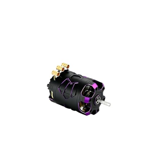 D10 Sensored Brushless Motor,Compatible for Hobbywing, XeRun RC Car | For 1/10 RC Drift Car(Purple 13.5T Motor)