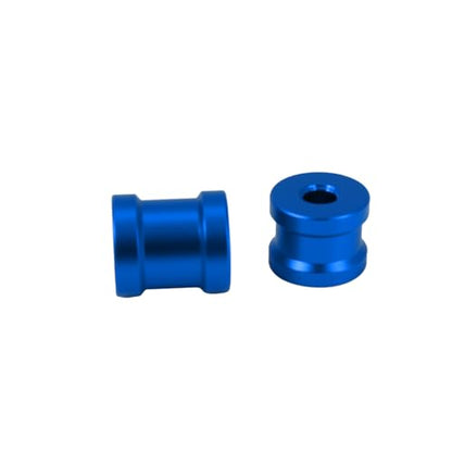 Aluminum Rear Chassis Brace Collar Spacer Set for Arrma 1/8 Kraton Notorious Outcast Talion 6S RC Part (Blue) - color: Blue