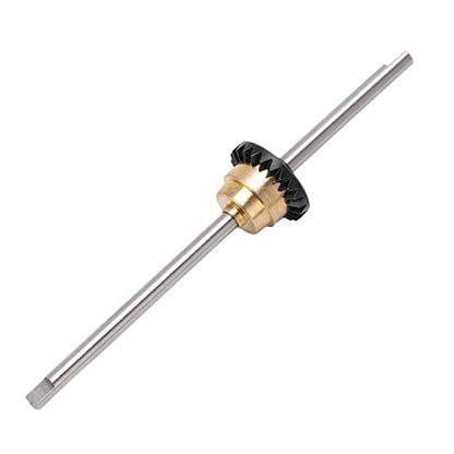 Aluminum Alloy Front Axle Differential, RC Metal Differential Kit Compatible with WPL C14 C24 C34 C44 B14 B16 B24 B36, High Performance Modifiion Part for RC Cars