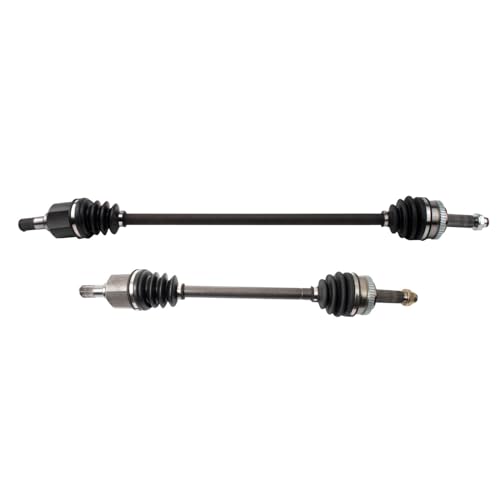 TRQ Front Left and Right CV Axle Assembly Set 2 Piece Compatible with 2011-2012 Hyundai Elantra GLS Manual Transmission 2013-2016 Elantra Manual Transmission 2014-2017 GT - style: CSA36018