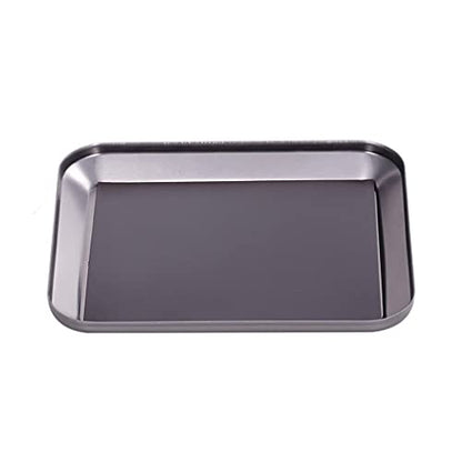 Replacement Part For Rc Accessories Large Model Car Repair Tools Blue Tool Rack Magnetic Aluminium Alloy Tray Disc Screw Parts - (Color: Grey) - color: grey