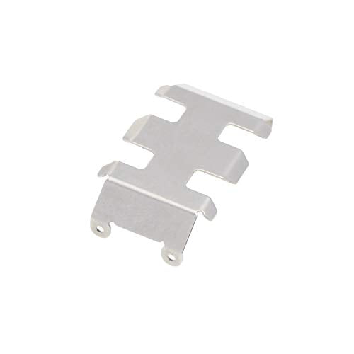 Stainless Steel Center Skid Plate Gearbox Chassis Guard for Axial SCX24 1/24 RC Crawler Car Upgrade Parts