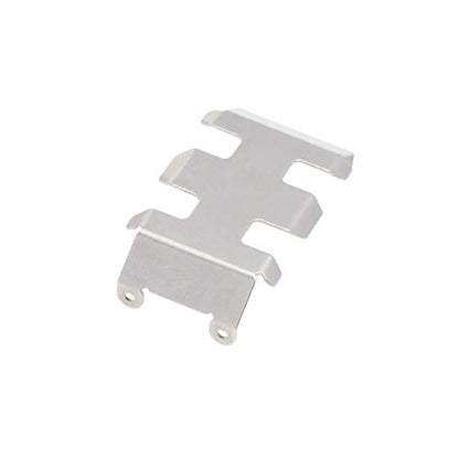 Stainless Steel Center Skid Plate Gearbox Chassis Guard for Axial SCX24 1/24 RC Crawler Car Upgrade Parts