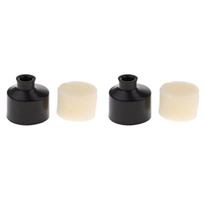 RC Car Engine Air Filter (2 Pack) - Sponge Air Filter for 1/10 Nitro 15-18cc HSP 94122 94106 94166 RC Model Car Truck Buggy Parts (1.26 Inch Diameter)