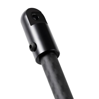 Que-T 1/8 RC Carbon Fiber Center Brace Bar for Arrma Vendetta Infraction 3S BLX Central Chassis Support Bar Upgrade (Black) - color: Black