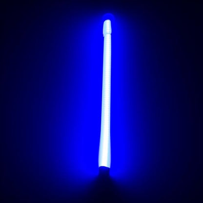 1/10 RC Car Light,LED Light Bar, Taillight,Flexible Strip Tube Whip Light,Antenna Lights for 1/8 Tamiya Losi HPI Rustler Axial TRX4 SCX10 Car Truck Crawler Upgrade Parts (Blue) - color: Blue