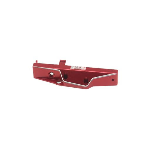 Hobby Details Aluminum Rear Axle Gear Box Skid Link Wheel Upgrade Set for 1/30 Axial SCX30 Jeep Wrangler RC Cars, Red (Aluminum Slider) - color: Aluminum Slider