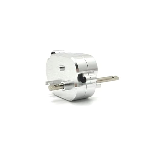 RC Car Accessories Compatible with MN for MN168 New99S for MN82 LC79 for MN78 1/12 RC Car Parts Metal Upgrade Medium Wave Box Assembly(Silver) - color: Silver