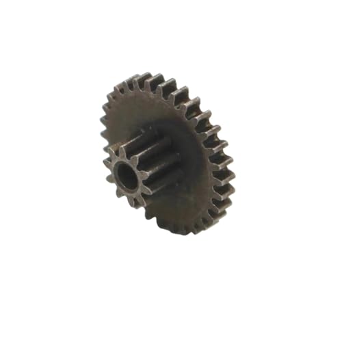 Bevel Gear Pinion Hardware Mechanical 0.5 Modulus Double Gear 10 Teeth Plus 30 Tooth 37 Gearbox JGY-370(5mm) - size: 5mm