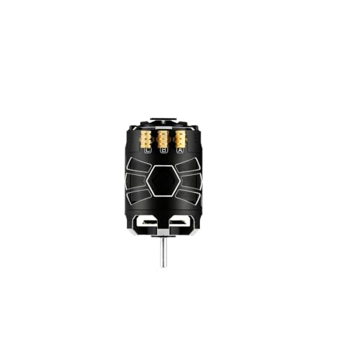 D10 Sensored Brushless Motor,Compatible for Hobbywing, XeRun RC Car | For 1/10 RC Drift Car(Purple 13.5T Motor)