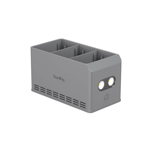 SmallRig 100W 3-Channel Battery Charger for DJI Mini5 Pro/ Mini4 Pro / Mini3 Pro/Mini 3 Intelligent Flight Batteries, Multiple Charging Modes, USB Output & Multi-Protection - 6502