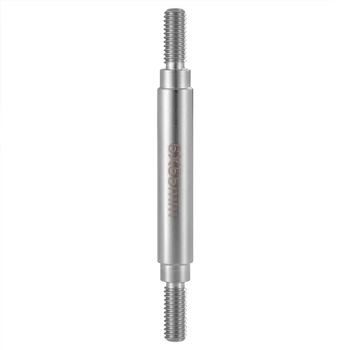 2Pcs M4 Stainless Steel RC Links for 1/10 Axial Wraith SCX10 TRX-4 | 1 Pair RC Steering Linkage Set, 50mm/55mm/60mm/70mm/75mm~155mm - style: 55mm