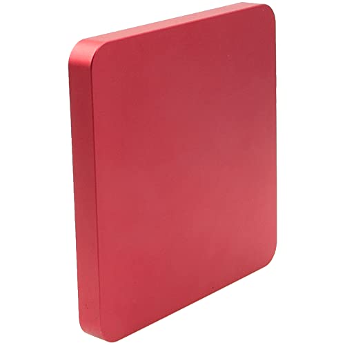 RC Screw Tray Magnet Screws Holder Plate Screw Organizer Tool (Red) | Universal Metal RC Screw Tray with Magnetic Pad, Magnet Screws Plate RC Tools for HSP Redcat Traxxas Axial 1/8 1/10 RC Car - color: Red