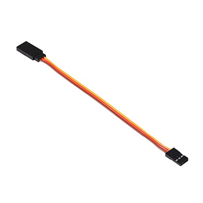 DIANN 10pcs 3-Pin JR Servo Extension Cable 1 JR Male to 2 Female JR Y Harness Servo Cable for RC Cars Trucks Airplanes Servo Receiver Connection (10pcs I-Type)