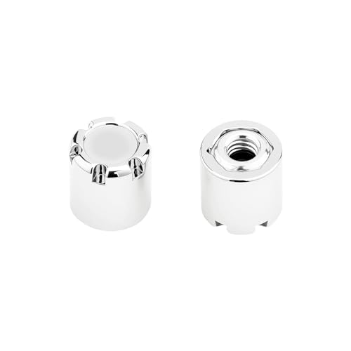 4PCS Aluminum M4 Nut Wheel Rim Center Cap Manual Locking Hubs for 1/10 RC Crawler Car Traxxas TRX4 Axial SCX10 D90 Tamiya MST Redcat
