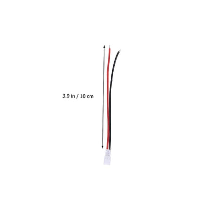 LIOOBO 20pcs Battery Cable Connectors Male Female Ultra Silicone Wire for Rc Car Plane Drone No Shorting Risk