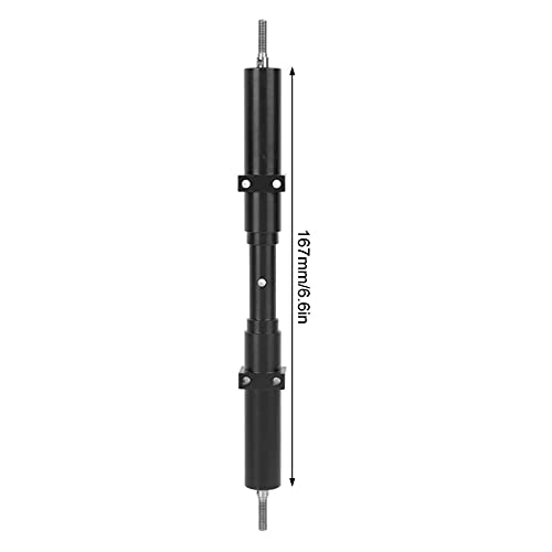 1/10 RC Wheel Axle, 6.6in RC Trailer Rear Axle, Metal Unpowered RC Car Rear Axle for 1/10 RC Tractor Truck Tank Trailer Flatbed Trailer Rear Axle
