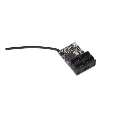 SR Compatible Receiver 4CH PWM Output, 3g Lightweight, High Speed, Anti-Interference for RC Racing Drifting Cars, Compatible with 7PX 4PM 4PX Transmitters | With Tower antenna - color: With Tower Antenna