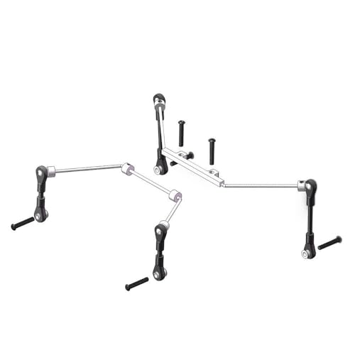 1/10 Front Rear Anti Roll Bar Sway Bar Set for Traxxas 2WD Rustler Bandit VXL 2wd Slash Upgrades