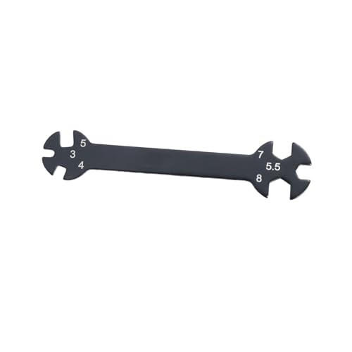 Angoily Multifunctional Rc Wrench Tool for Turnbuckles Rod Wrench for Rc Car Maintenance Handy and Versatile Tool for Easy Adjustments Compact Design for Convenient Use