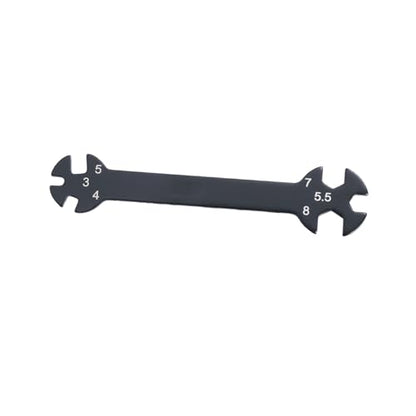 Angoily Multifunctional Rc Wrench Tool for Turnbuckles Rod Wrench for Rc Car Maintenance Handy and Versatile Tool for Easy Adjustments Compact Design for Convenient Use