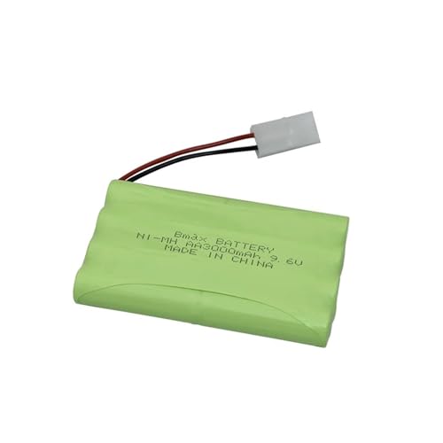 9.6v 3000mah Rechargeable Battery for Rc Toys Cars Robots Gun NiMH Battery Batteries Pack(5Pcs)