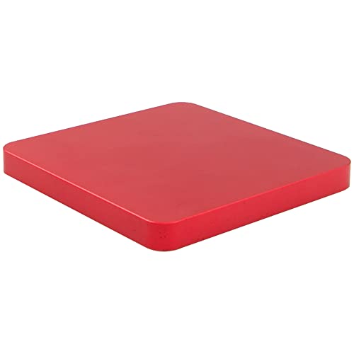 RC Screw Tray Magnet Screws Holder Plate Screw Organizer Tool (Red) | Universal Metal RC Screw Tray with Magnetic Pad, Magnet Screws Plate RC Tools for HSP Redcat Traxxas Axial 1/8 1/10 RC Car - color: Red