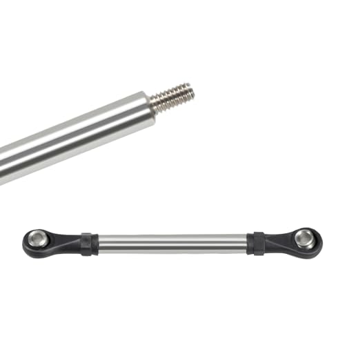 RC Models Parts For TRX4M 1/18 8PCS Stainless Steel Links Set RC Crawler For Chassis Suspension High Clearance Upgrade Parts Upgrade Parts(Straight Links Set) - size: Straight Links Set