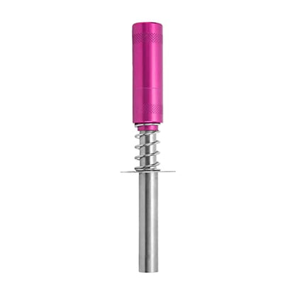 Alomejor Glow Plug Igniter Lightweight Compact RC Engine Starter for HSP 80103 Aircraft Ships (Rose) - color: Red