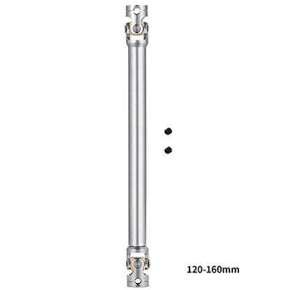 RC-Hub 1Pcs Metal RC Driveshafts for 1:14 Tamiya Tipper Truck | 45-50/47-57/55-67/60-80/70-90/110-260mm Drive Shaf,RC Car Upgrade Parts - size: 120-160mm