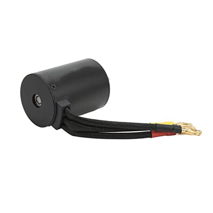 Keenso RC Brushless Motor ESC Combo, Aluminum Alloy HighPerformance 3650 2300KV Brushless Motor 120A ESC for 1/10 1/8 RC Cars