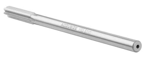 Accusize Industrial Tools Chucking Reamer, 8.0 mm, 0400-5080 | 8.0 mm ANSI HSS M2 Straight Shank Straight Flute Chucking Reamers, Right Hand, 7.04 mm Shank, 6 Flute, 6" OAL - size: 8.0 mm