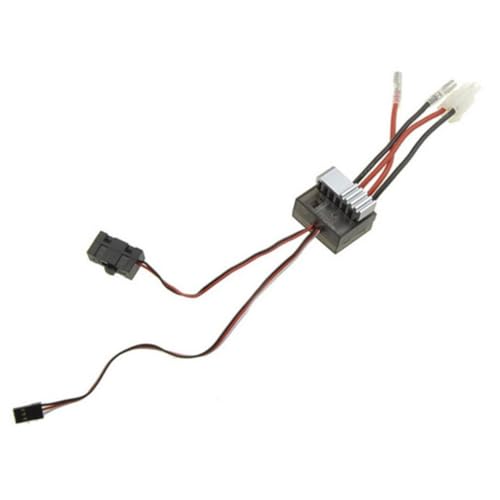 Uonlytech Esc Electric Controller Rc Car Brushed Esc Car Parts Brush Controller Rc Brushed Accessories for with 320a with Brake Electric Motor