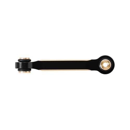 INJORA Black Brass Steering Links 14g for 1/24 RC Axial SCX24 Upgrade - color: Black