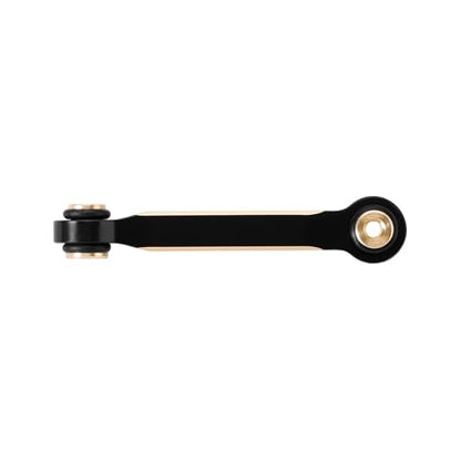 INJORA Black Brass Steering Links 14g for 1/24 RC Axial SCX24 Upgrade - color: Black