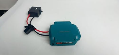 Power Adapter Wheels for Makita 18V LXT Battery with Wire Harness Connector and Fuse Holder Compatible for Fisher-Price 12 Volt Power Battery Wheels Kids Ride-on Toy, 12AWG Wire with 40A Fuse - color: black