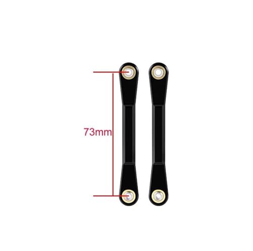 RC Links Linkage Compatible with Hammer for Rey U4 Rock 1/10 RC Car for Buggy Truck Upgrade Parts Aluminum Alloy Upper/Rear/Steering Linkage Link Rod(Upper) - size: Upper