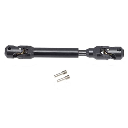 Universal Drive Shaft Transmission Shaft Metal Drive Shaft CVD Axle Set Lightweight Metal CNC Machined Suitable for RC Model Car Truck, 96-143mm - color: 96-143mm