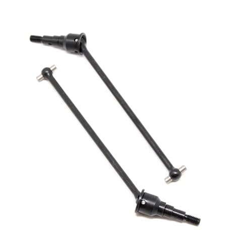 RC Modifications Spare Compatible with Losi for Rock for Racer for Buggy Lasernut U4 1/10 RC Upgrade Parts 1 Set Metal Front Rear Drive Shaft Dogbone
